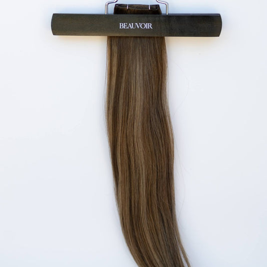 Genius (micro weft) Pro Blend 20" 80g  - #512 Lone Star Brunette by Garyn Santos