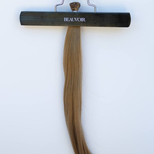 K-Tip 24" 25g Pro Blend Hair Extensions - #6 Cinnamon Brown (aka Chestnut Brown)