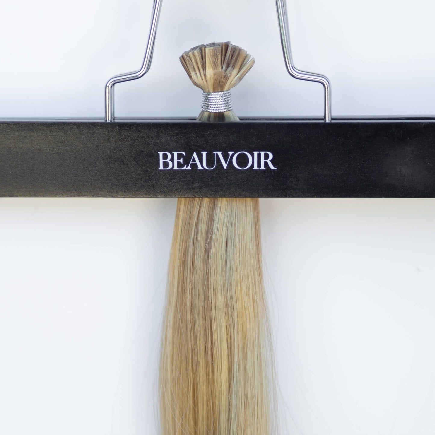K-Tip 18" 25g Pro Blend Hair Extensions - #6/18 Sea Salt & Caramel (aka Highlight Hot Toffee Blonde)