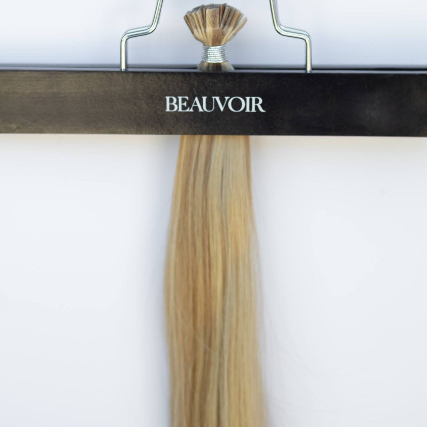 K-Tip 22" 25g Pro Blend Hair Extensions - #6/18 Sea Salt & Caramel (aka Highlight Hot Toffee Blonde)