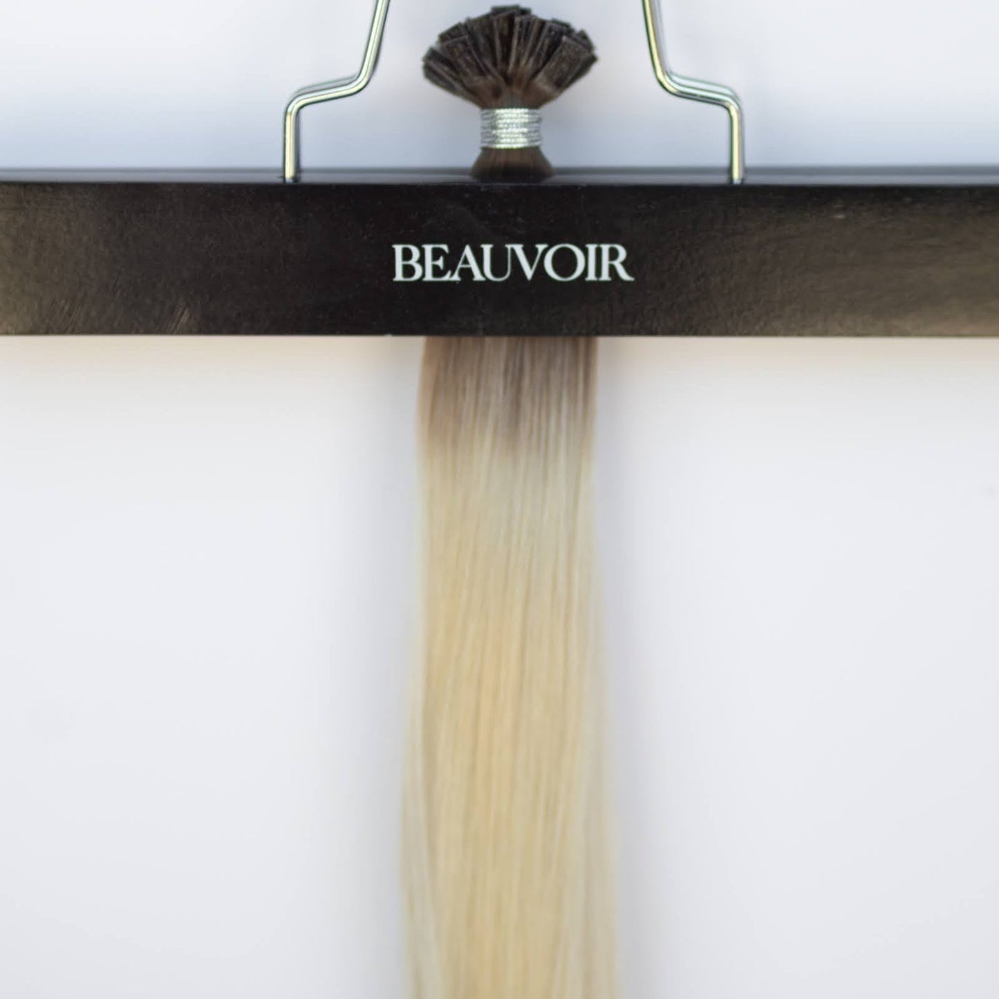 K-Tip 18" 25g Pro Blend Hair Extensions - #T3/60 Cocoa Rooted Blonde (aka Rooted Walnut Brown/Ash Blonde)