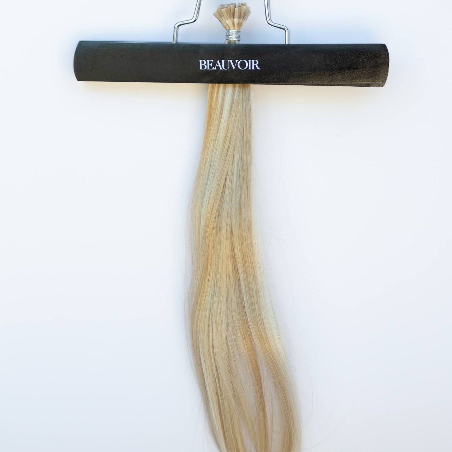 K-Tip 22" 25g Pro Blend Hair Extensions -  #80/18/46 Summer Blonde (aka Piano Key White Truffle)