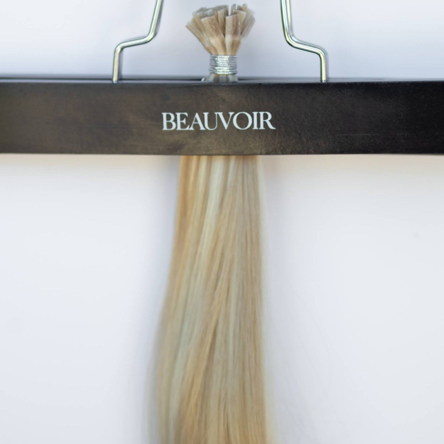 K-Tip 24" 25g Pro Blend Hair Extensions -  #80/18/46 Summer Blonde (aka Piano Key White Truffle)