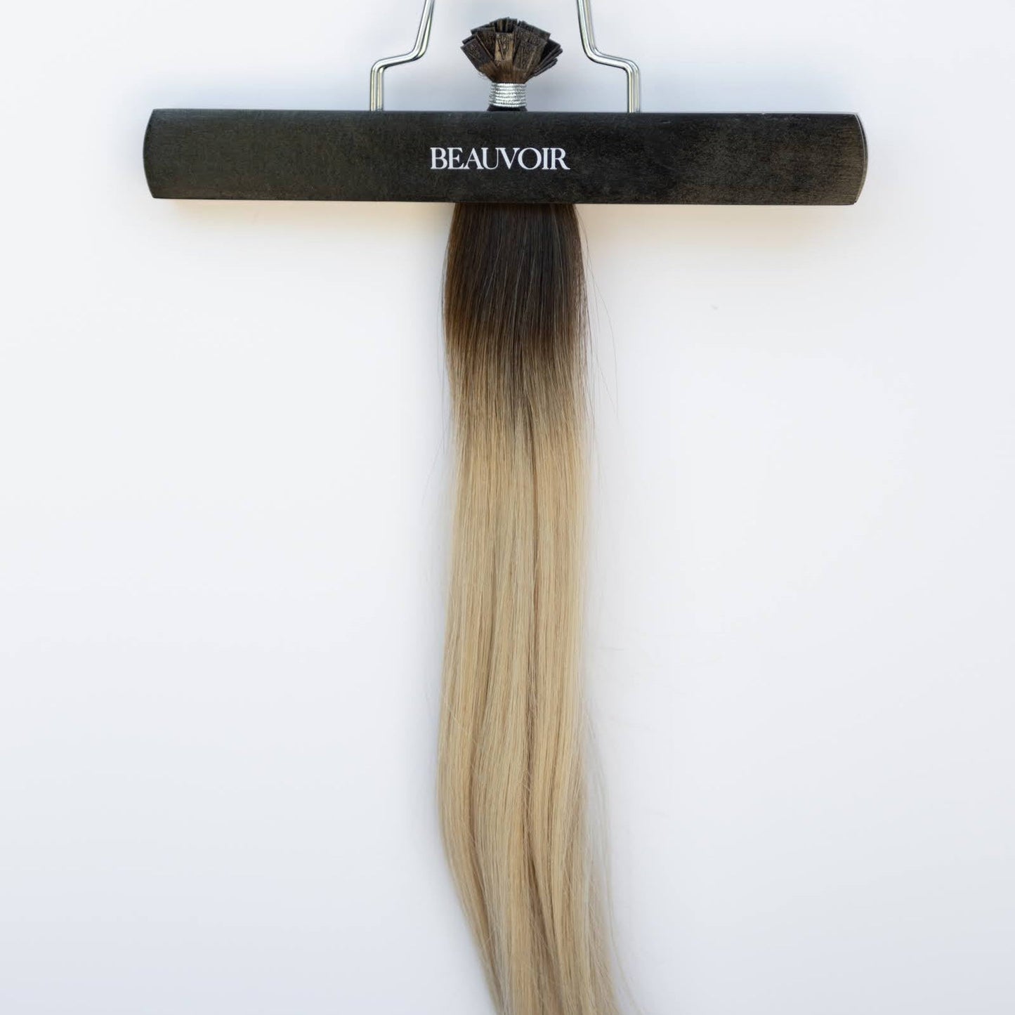 K-Tip 22" 25g Pro Blend Hair Extensions - #2/18 Café Noir Balayage (aka Balayage Dark Brown/Dirty Blonde)
