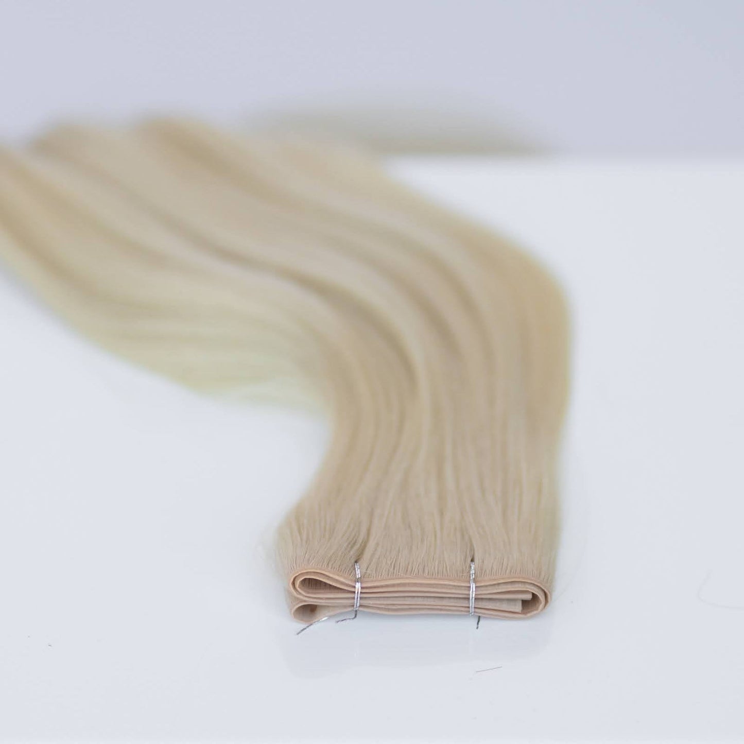 Butterfly Weft 20" 60g Pro Blend - #80 Hollywood Blonde (aka White Blonde/Platinum)
