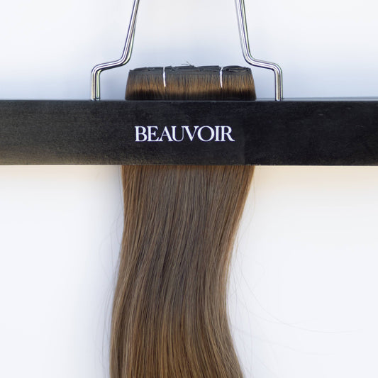 Butterfly Weft 16" 50g Pro Blend - #8 Whiskey Brown (aka Ash Brown)