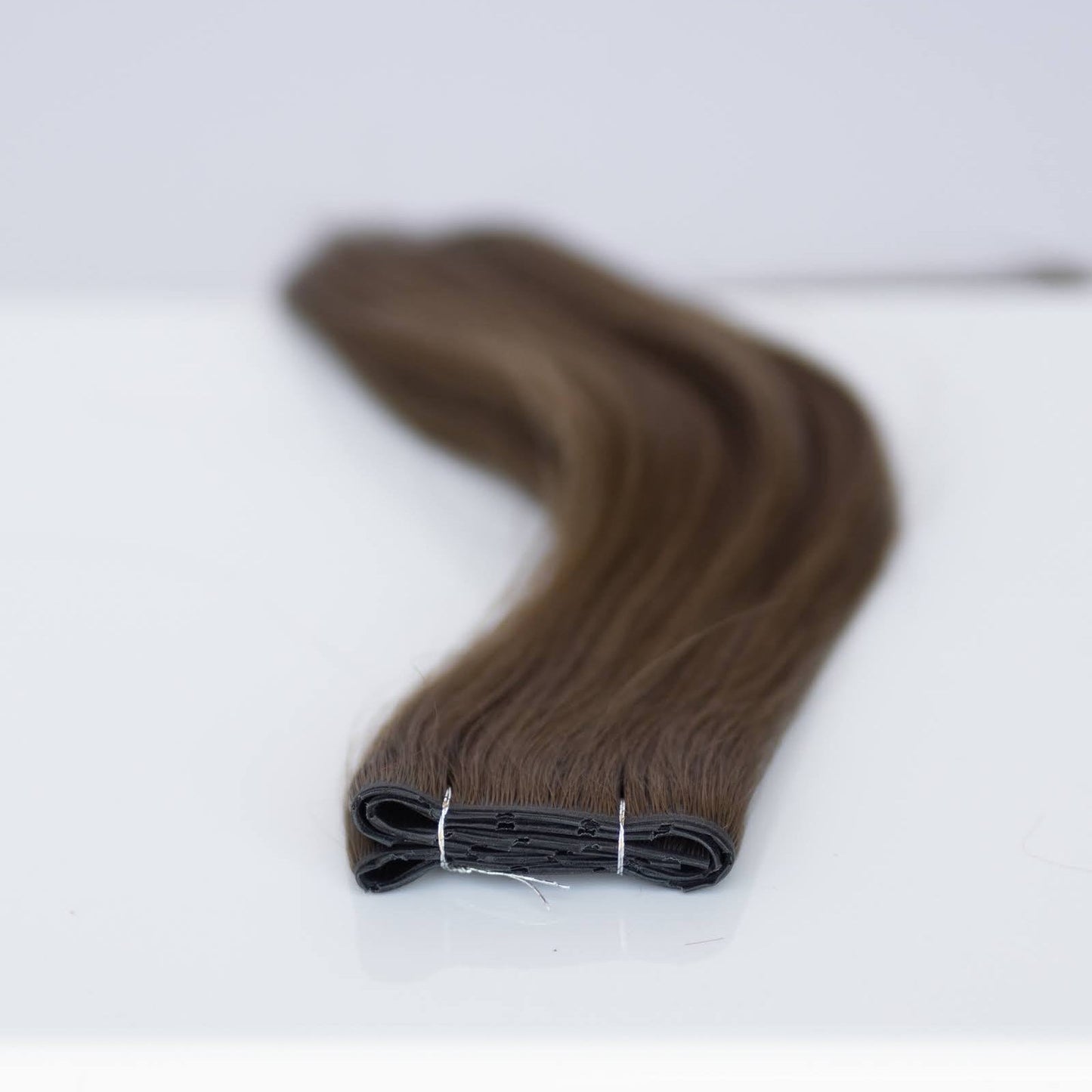 Butterfly Weft 16" 50g Pro Blend - #8 Whiskey Brown (aka Ash Brown)