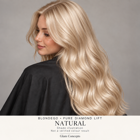 BlondEgo Pure Diamond Lift Natural — shade illustration; not a verified colour result