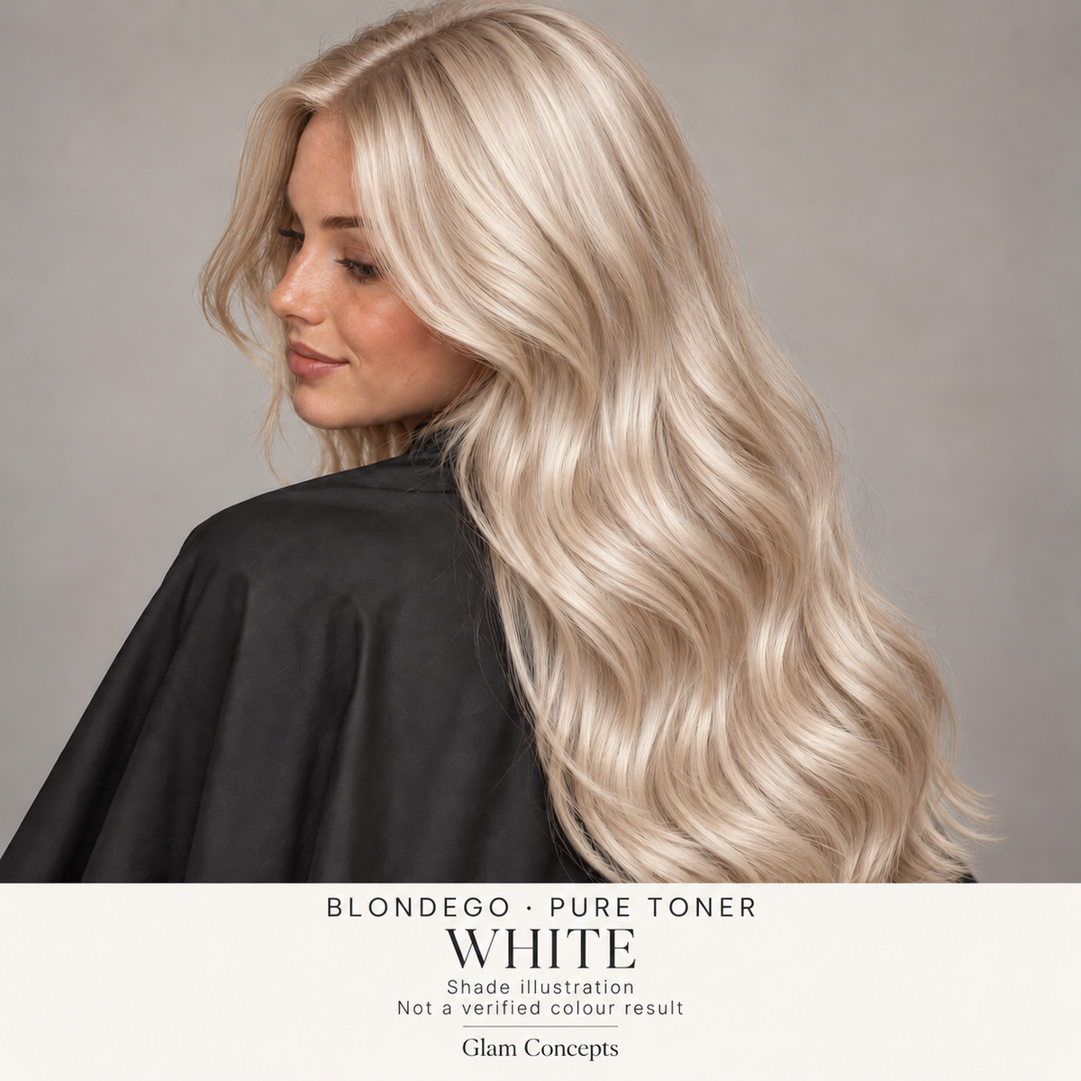 BlondEgo Pure Toner White — shade illustration; not a verified colour result