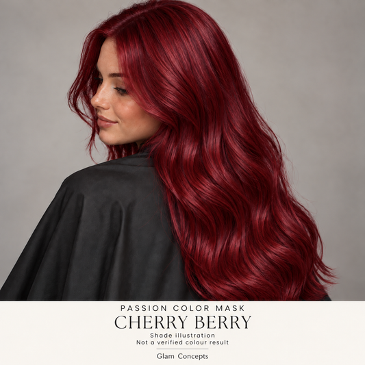Passion Color Mask Cherry Berry — shade illustration; not a verified colour result