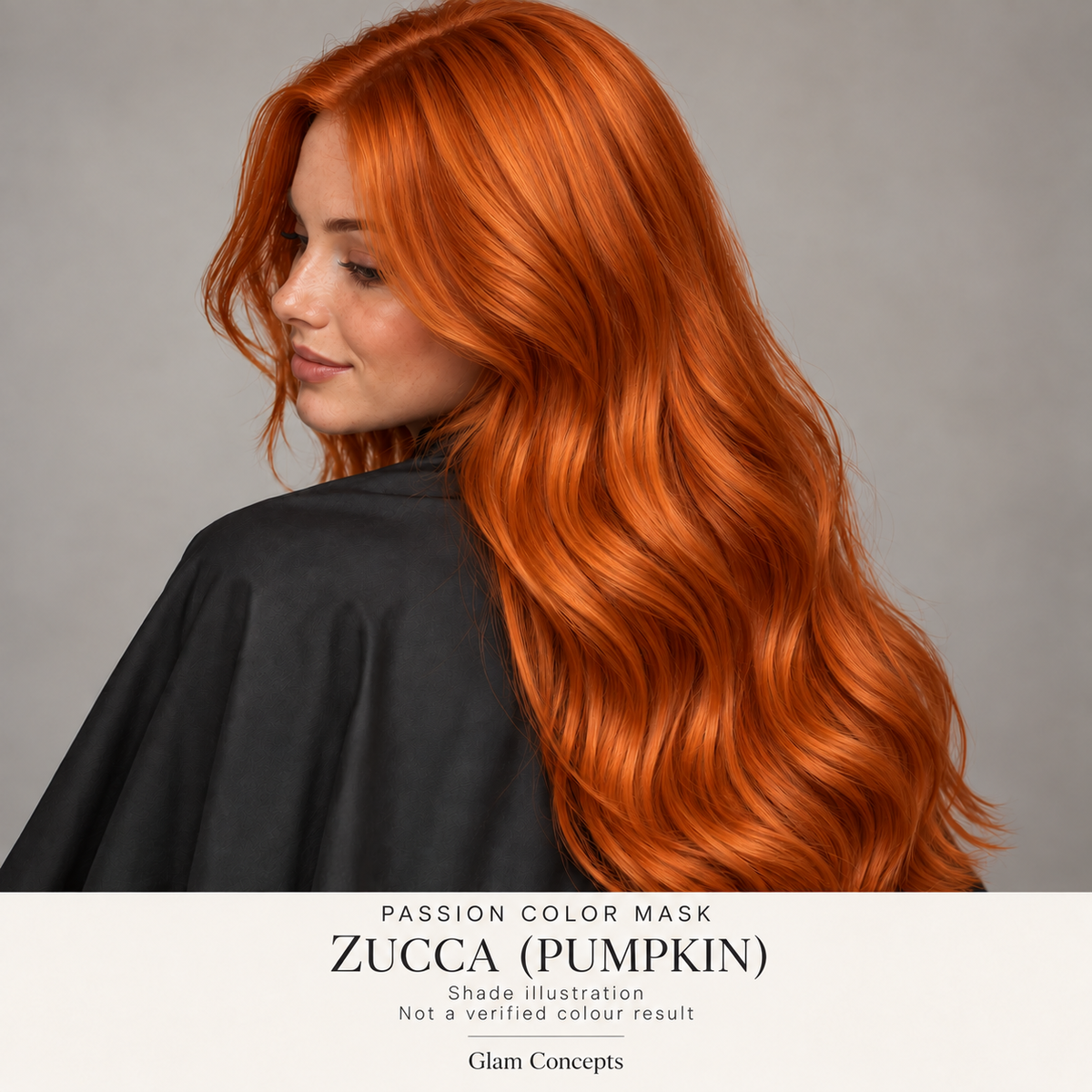 Passion Color Mask Zucca (Pumpkin) — shade illustration; not a verified colour result