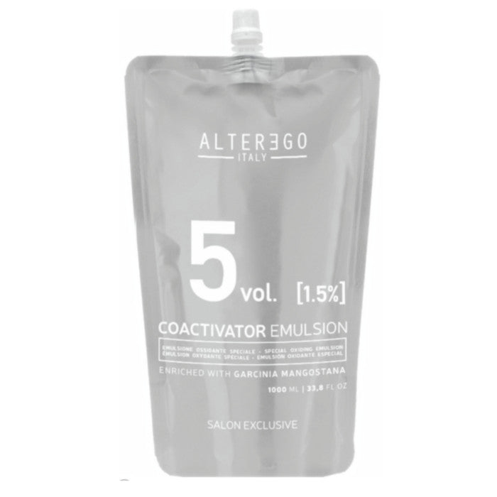 ALTER EGO ITALY  - Co-activator Cream Oxidizer (Developer) 1000ml (5vol, 10vol, 20vol, 30vol, 40vol)