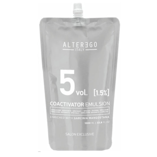 ALTER EGO ITALY  - Co-activator Cream Oxidizer (Developer) 1000ml (5vol, 10vol, 20vol, 30vol, 40vol)