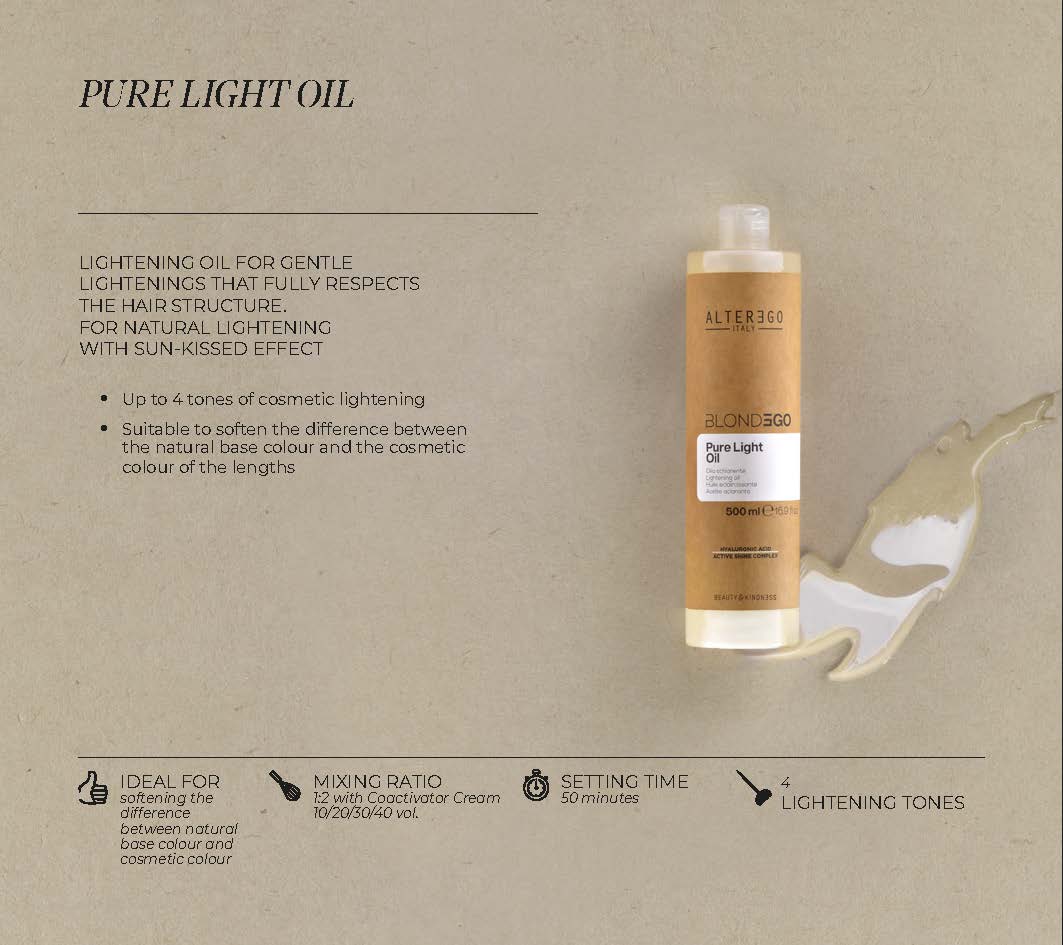 ALTER EGO ITALY - BlondEgo Series - Pure Light Cream (500g)