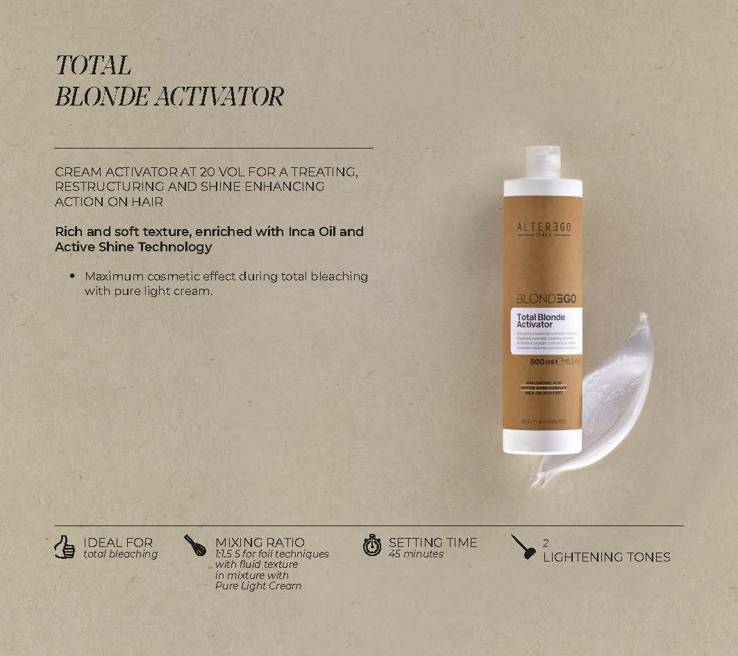 ALTER EGO ITALY - BlondEgo Series - Pure Toner Platinum