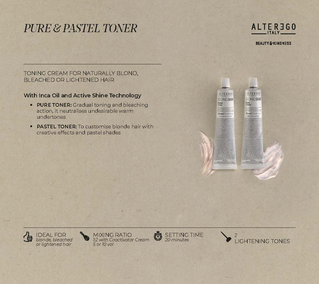 ALTER EGO ITALY - BlondEgo Series - Pure Toner Caramel