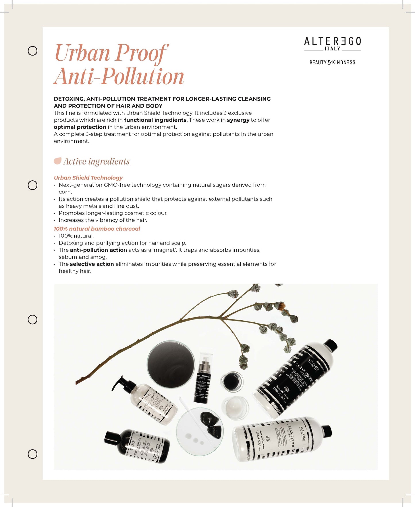 ALTER EGO ITALY  - Urban Proof Collection - Urban Proof Instant Dry Shampoo