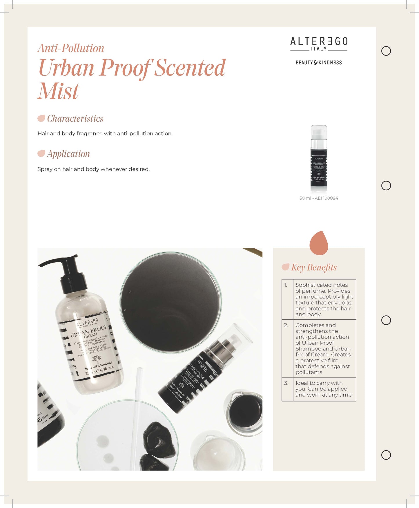 ALTER EGO ITALY  - Urban Proof Collection - Urban Proof Shampoo