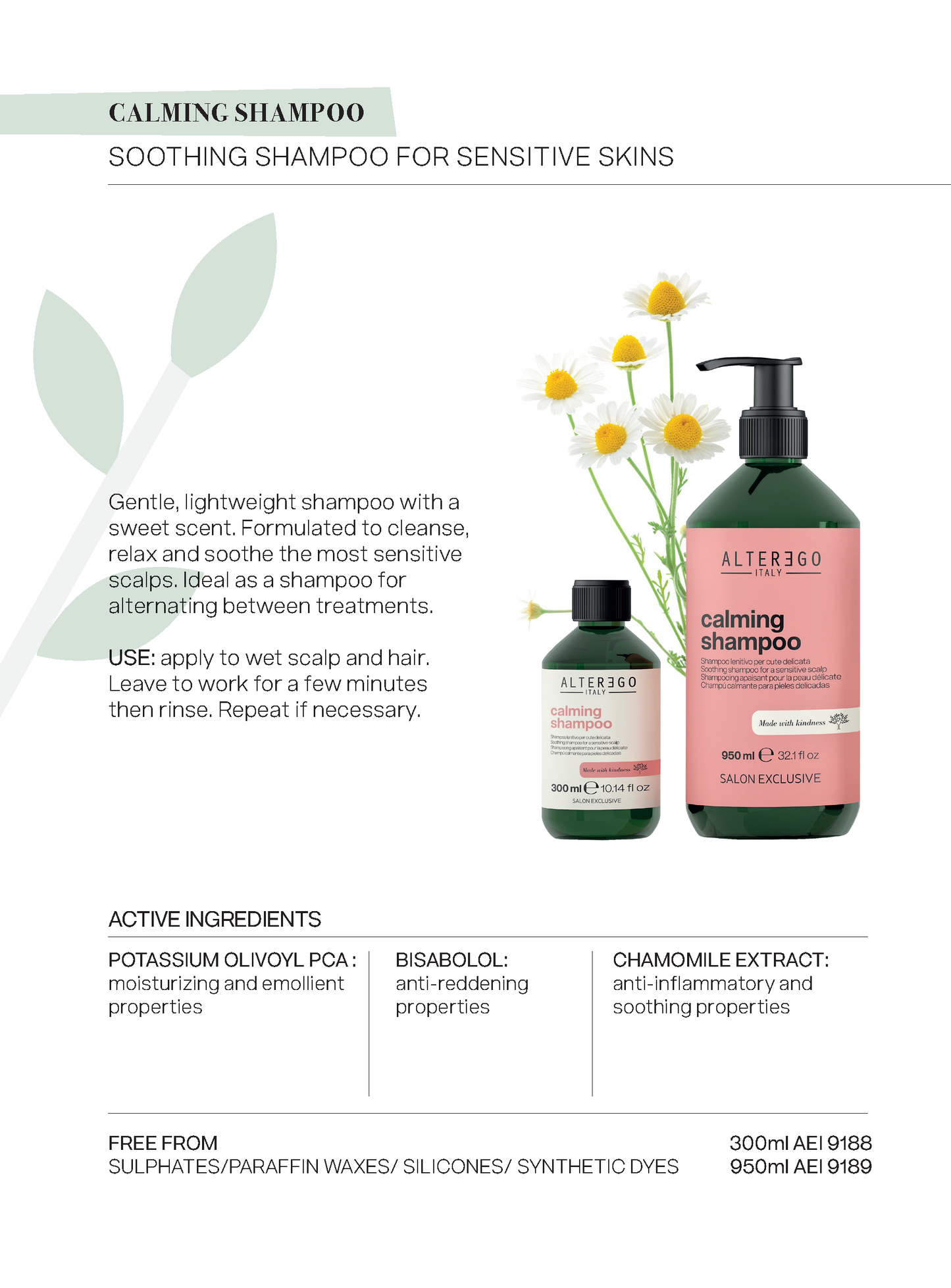 Alter Ego Italy — Master Care Collection - Scalp products and rituals