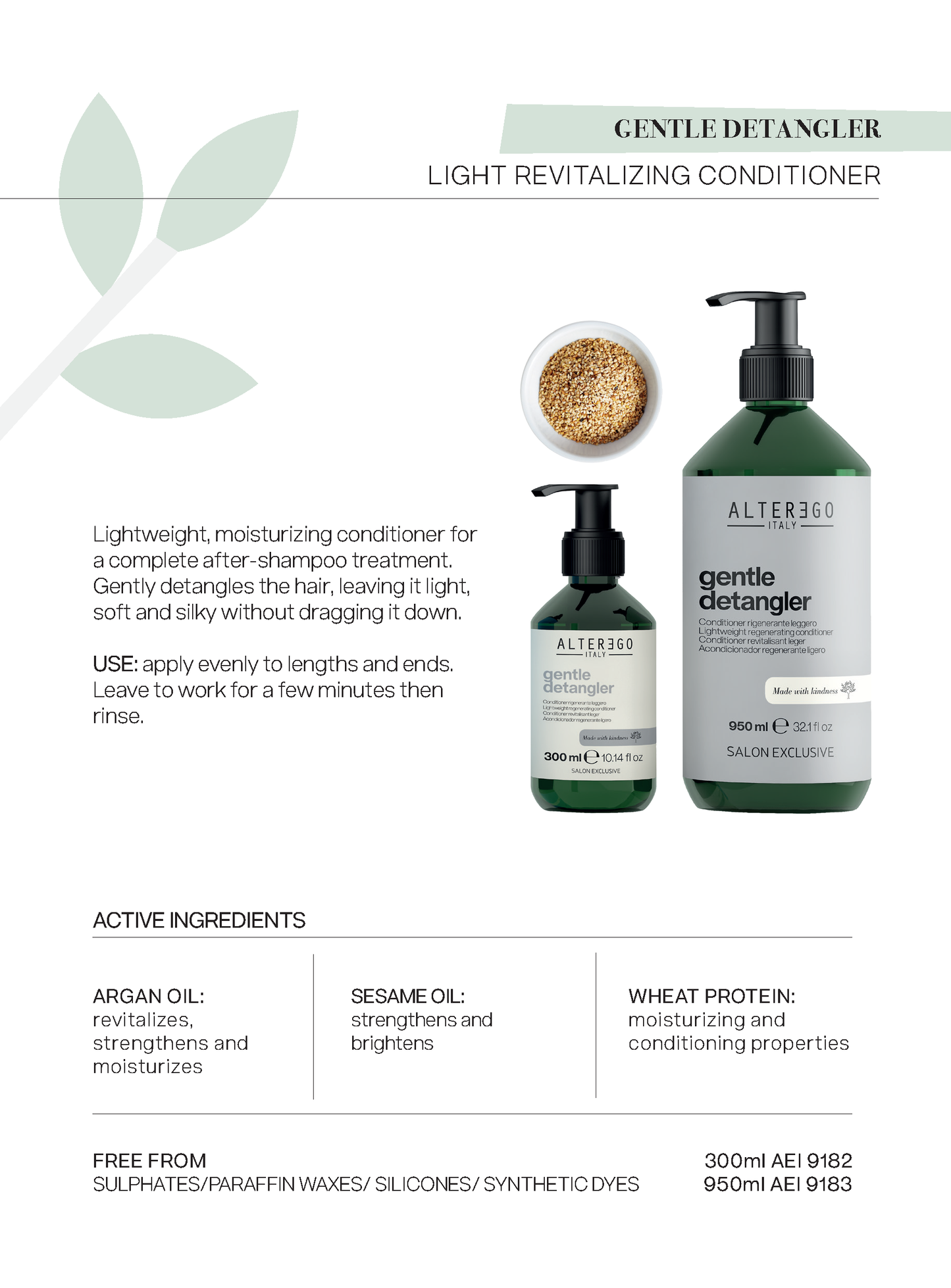 Alter Ego Italy — Master Care Collection - Scalp products and rituals
