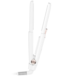 T3 SinglePass Compact Travel Styling Flat Iron with Cap White Rose Glam Concepts