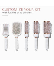 Load image into Gallery viewer, T3 Volume Professional Round and Flat Paddle Brushes (5 Styles to choose from)