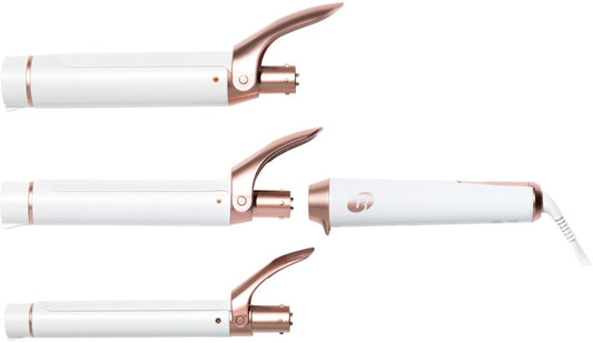 T3 Twirl Trio Interchangeable Clip Curling Iron Set