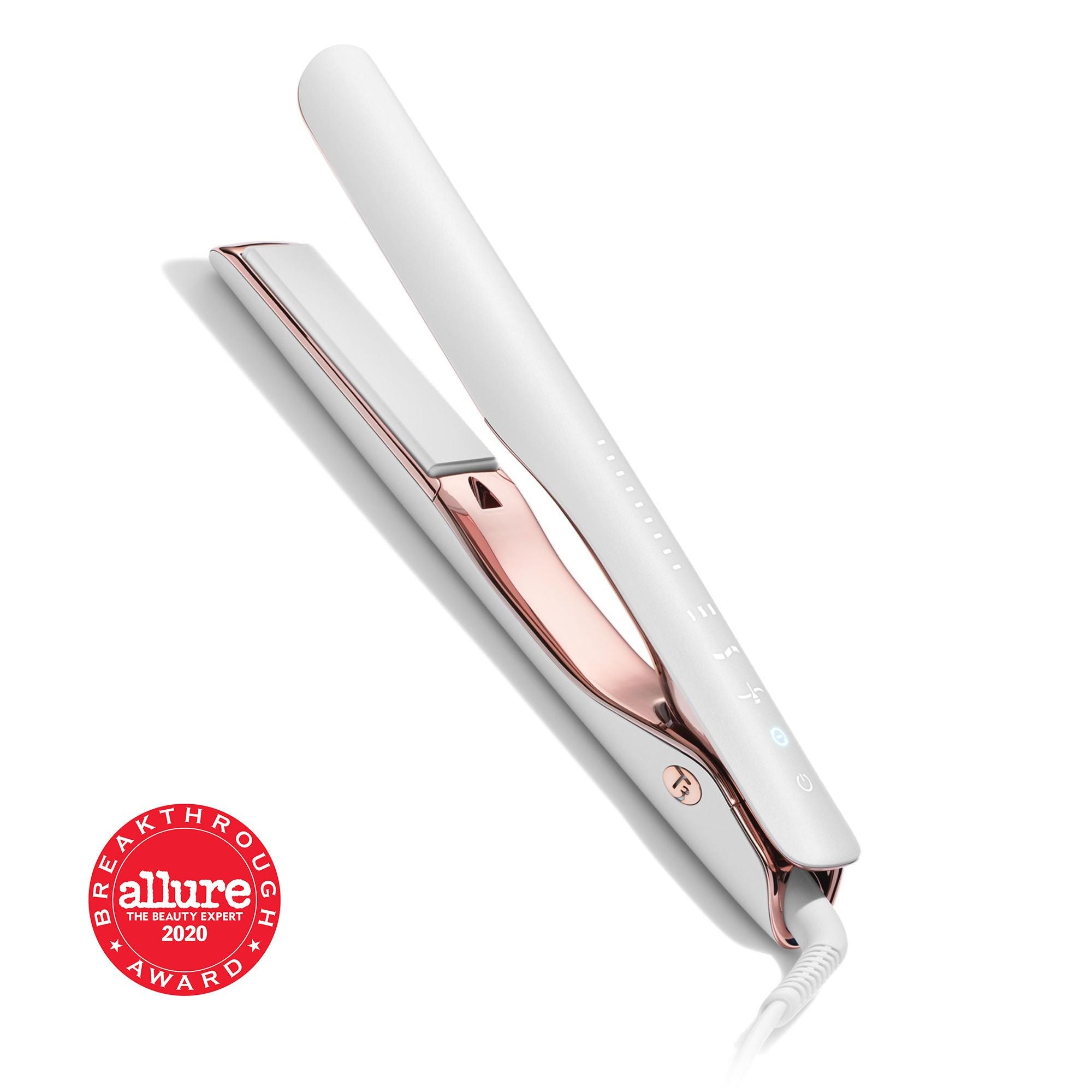 Smooth ID 1” Smart Flat Iron with Touch Interface (White or